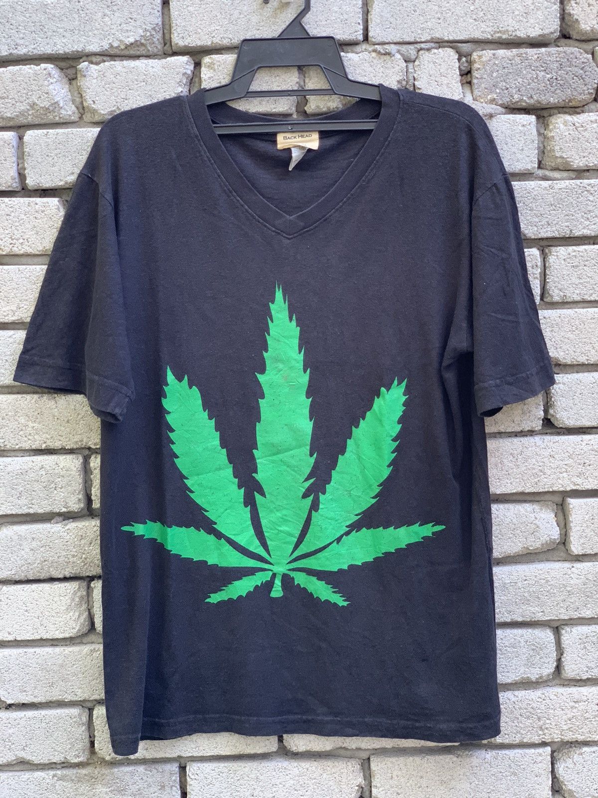 Other Back Head Marijuana.. 55 Hemp/45 Cotton T Shirt Made In USA Size US M / EU 48-50 / 2 - 2 Thumbnail