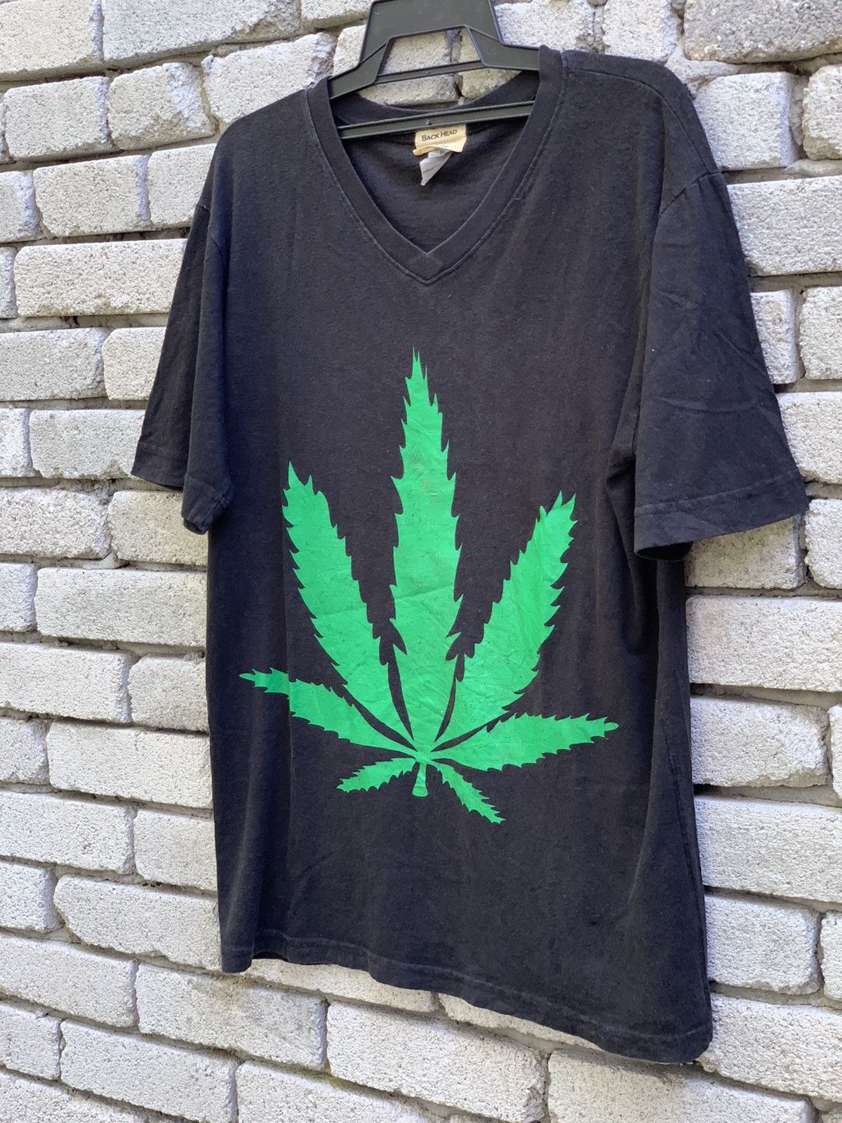 Other Back Head Marijuana.. 55 Hemp/45 Cotton T Shirt Made In USA Size US M / EU 48-50 / 2 - 3 Thumbnail
