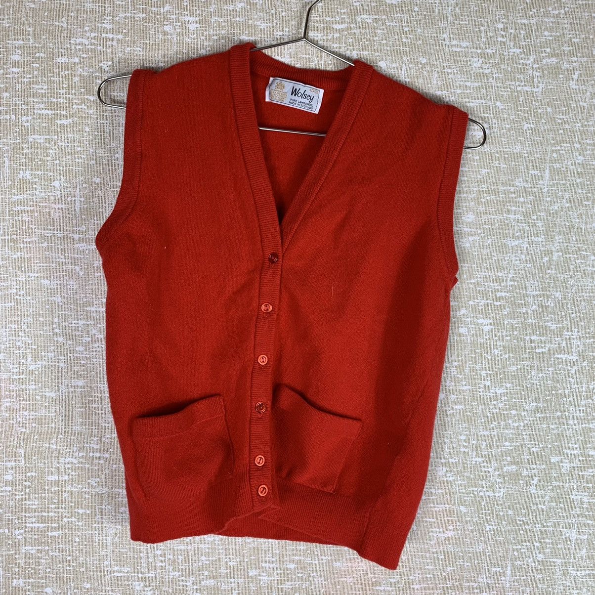 Red Cardigan | Grailed