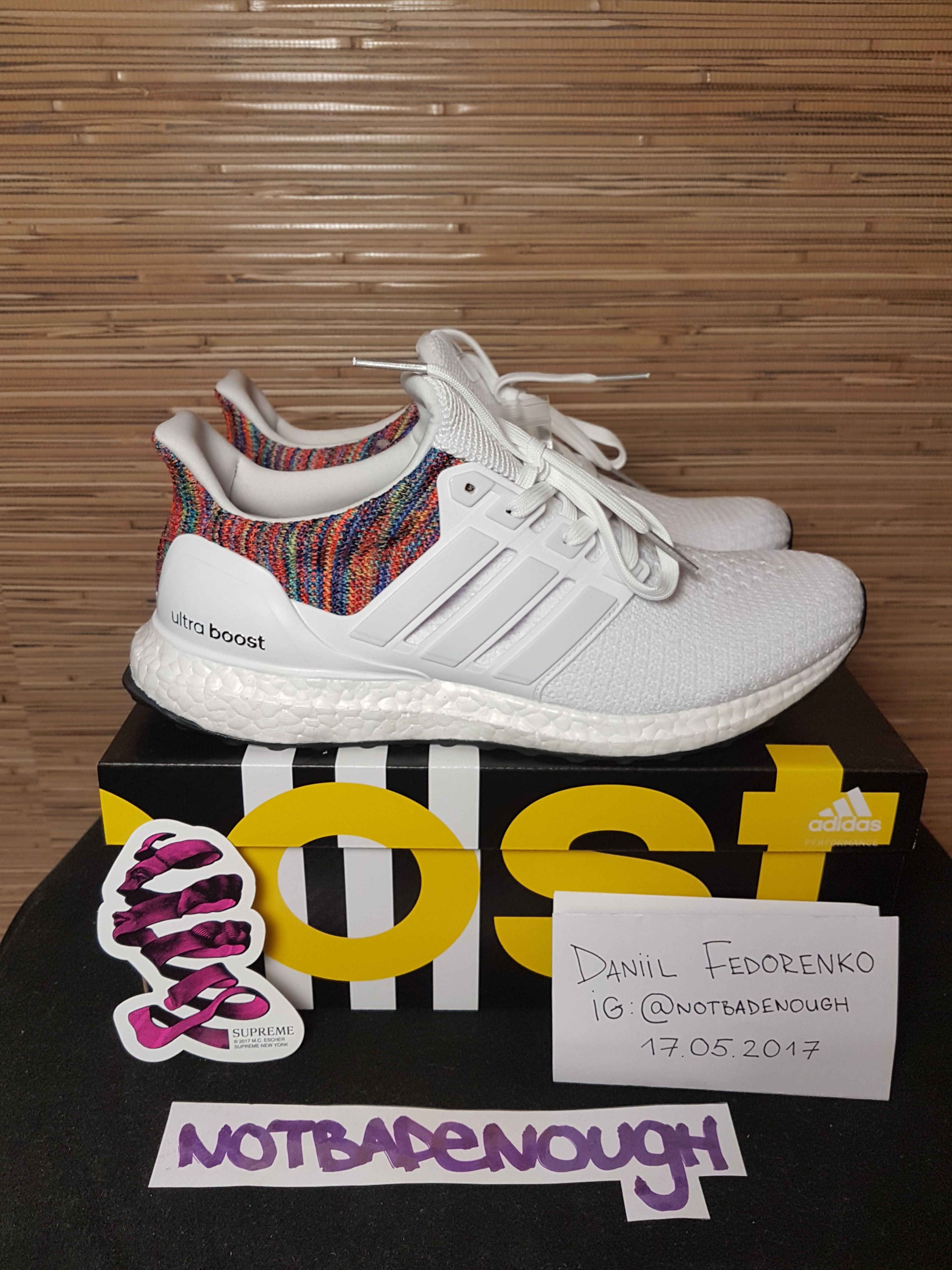 Mi adidas ultra boost 2.0 multicolor best sale