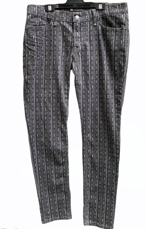 Levi's Levis 524 Printed Skiny Denim Pants Size US 34 / EU 50 - 1 Thumbnail