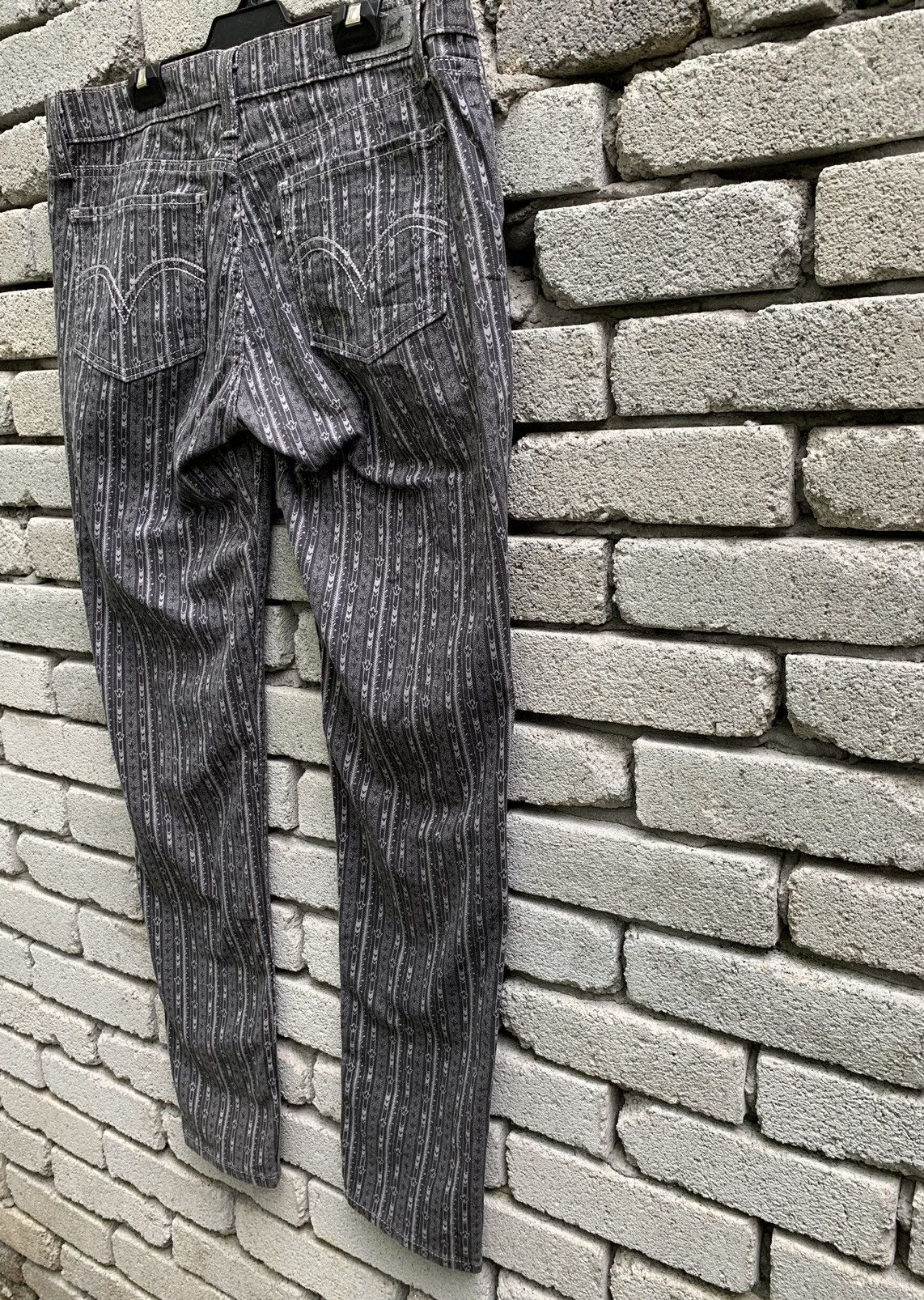 Levi's Levis 524 Printed Skiny Denim Pants Size US 34 / EU 50 - 7 Thumbnail