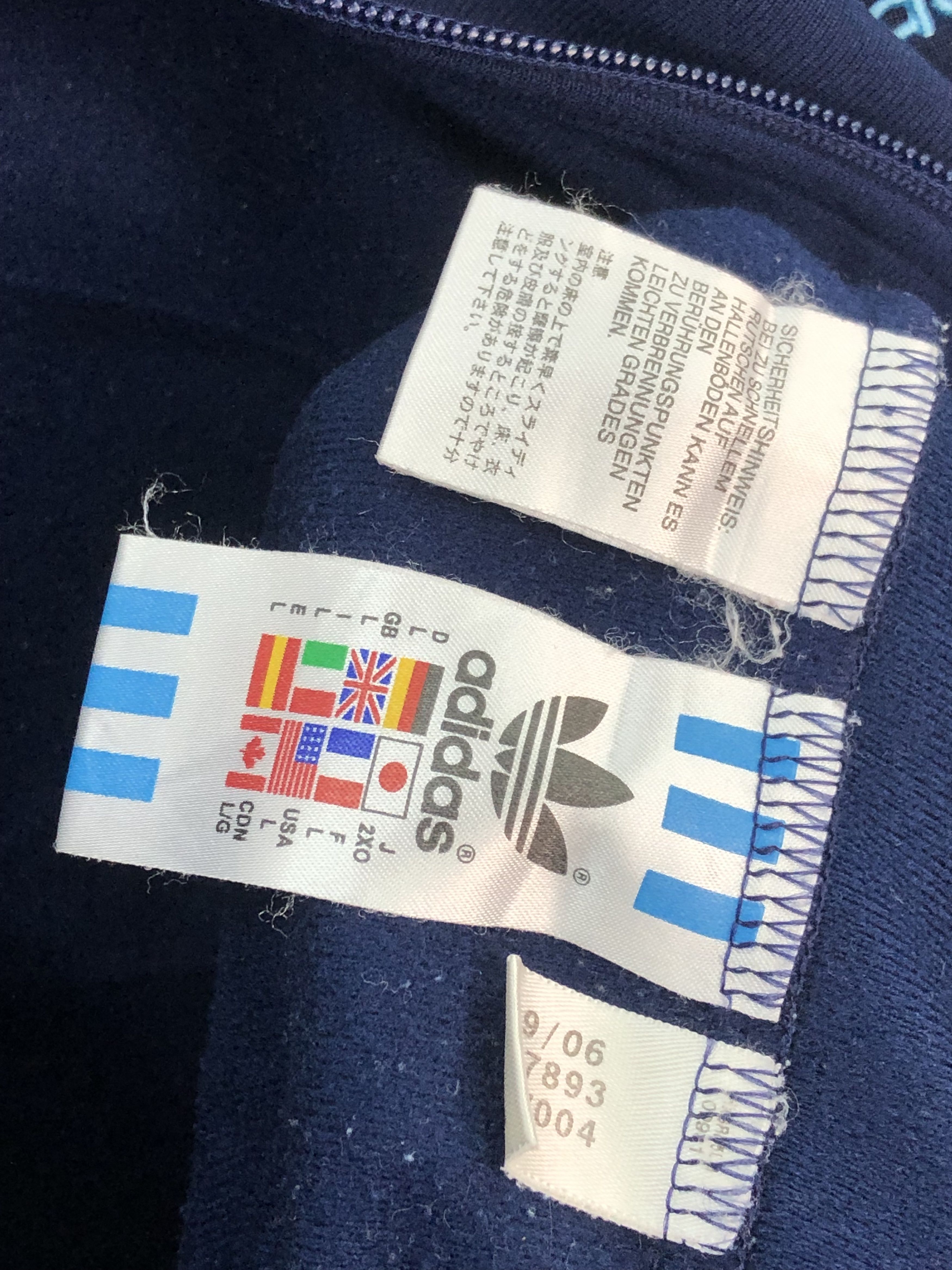 Adidas × Vintage Vintage Adidas Windbreaker Jacket Size US L / EU 52-54 / 3 - 9 Thumbnail