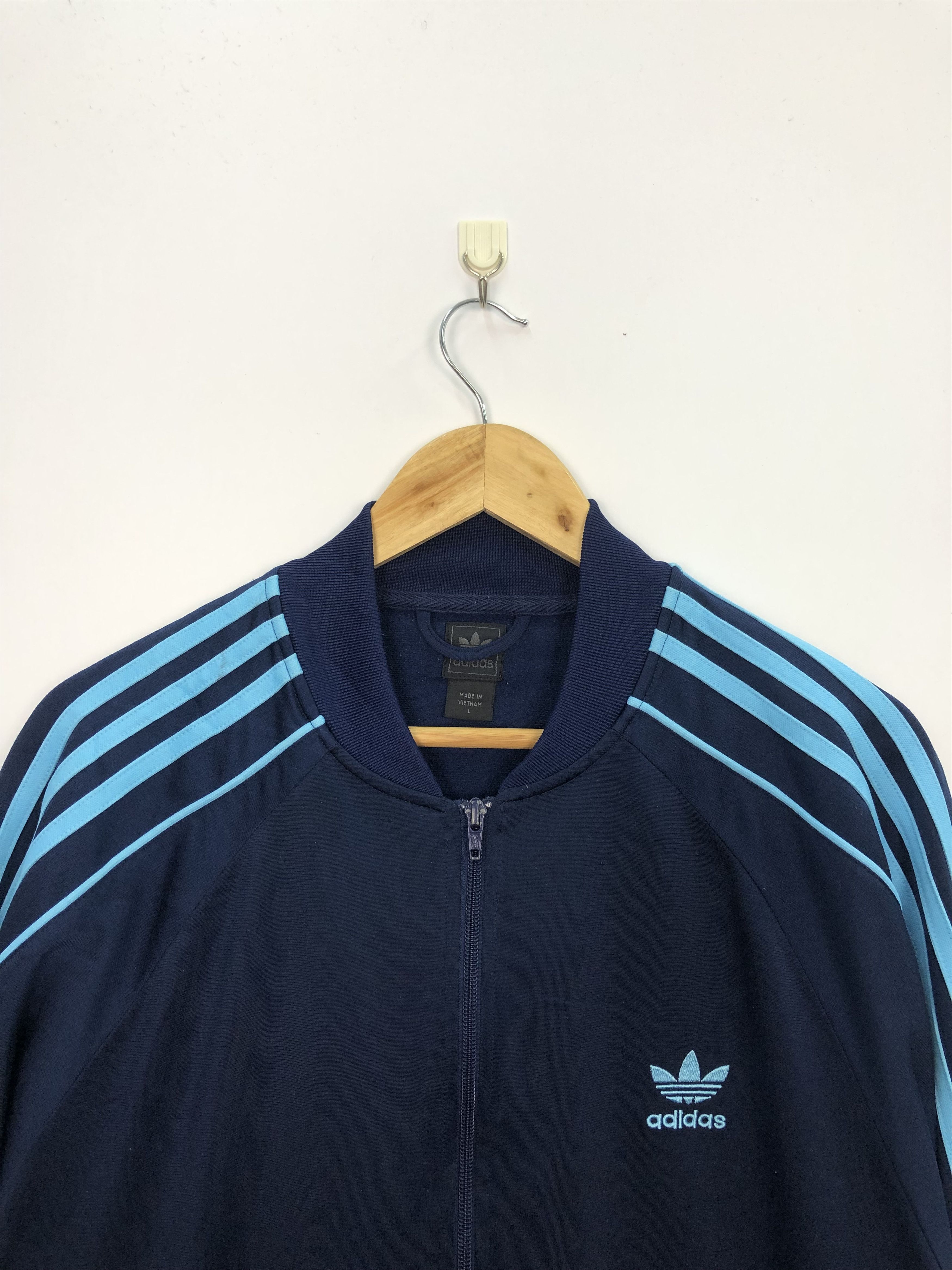 Adidas × Vintage Vintage Adidas Windbreaker Jacket Size US L / EU 52-54 / 3 - 5 Thumbnail