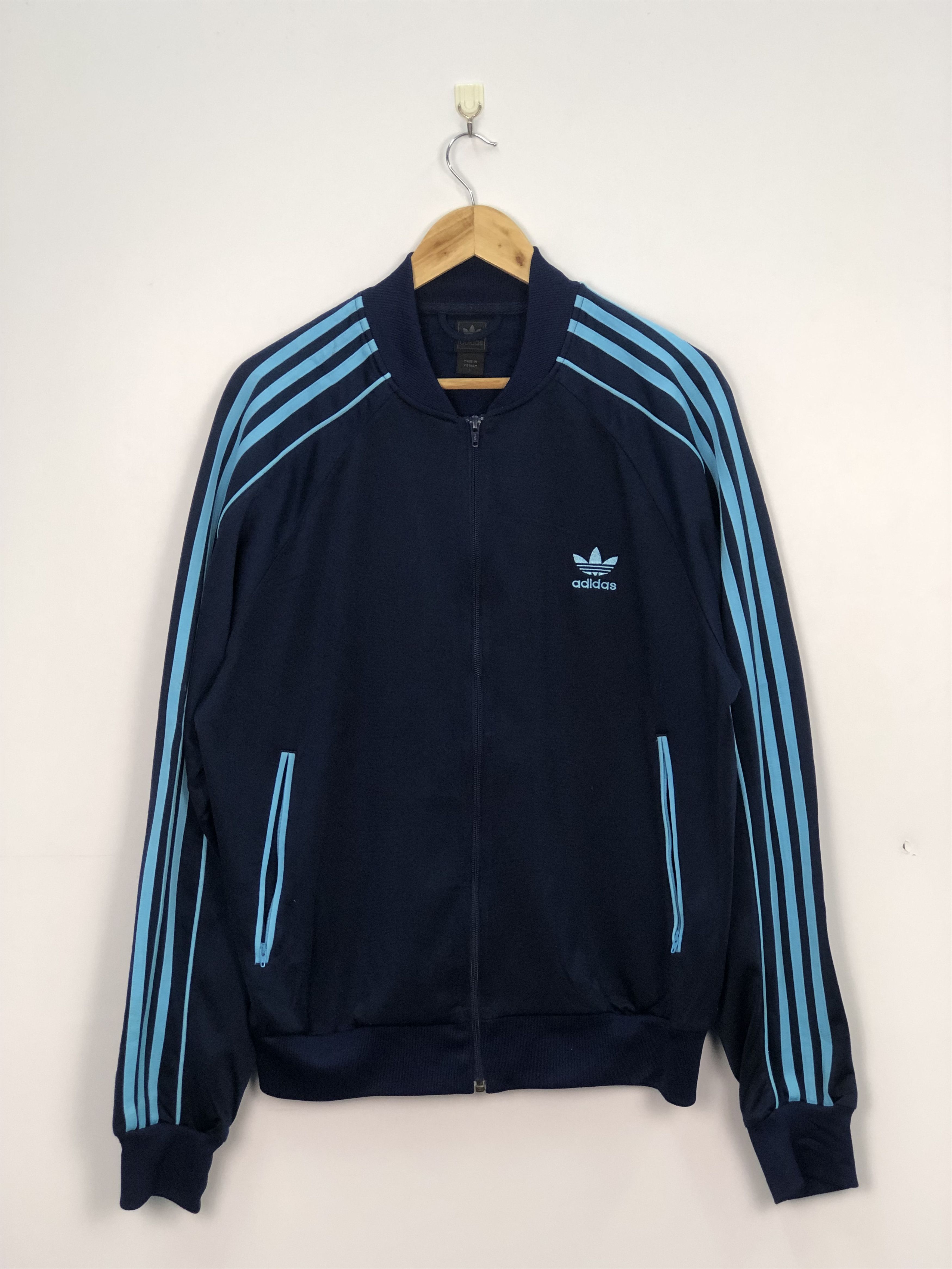 Adidas × Vintage Vintage Adidas Windbreaker Jacket Size US L / EU 52-54 / 3 - 1 Thumbnail