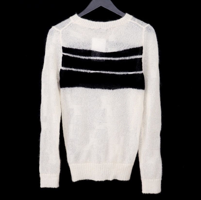 Dior Dior Homme AW07 Navigate Mohair Knit Sweater | Grailed