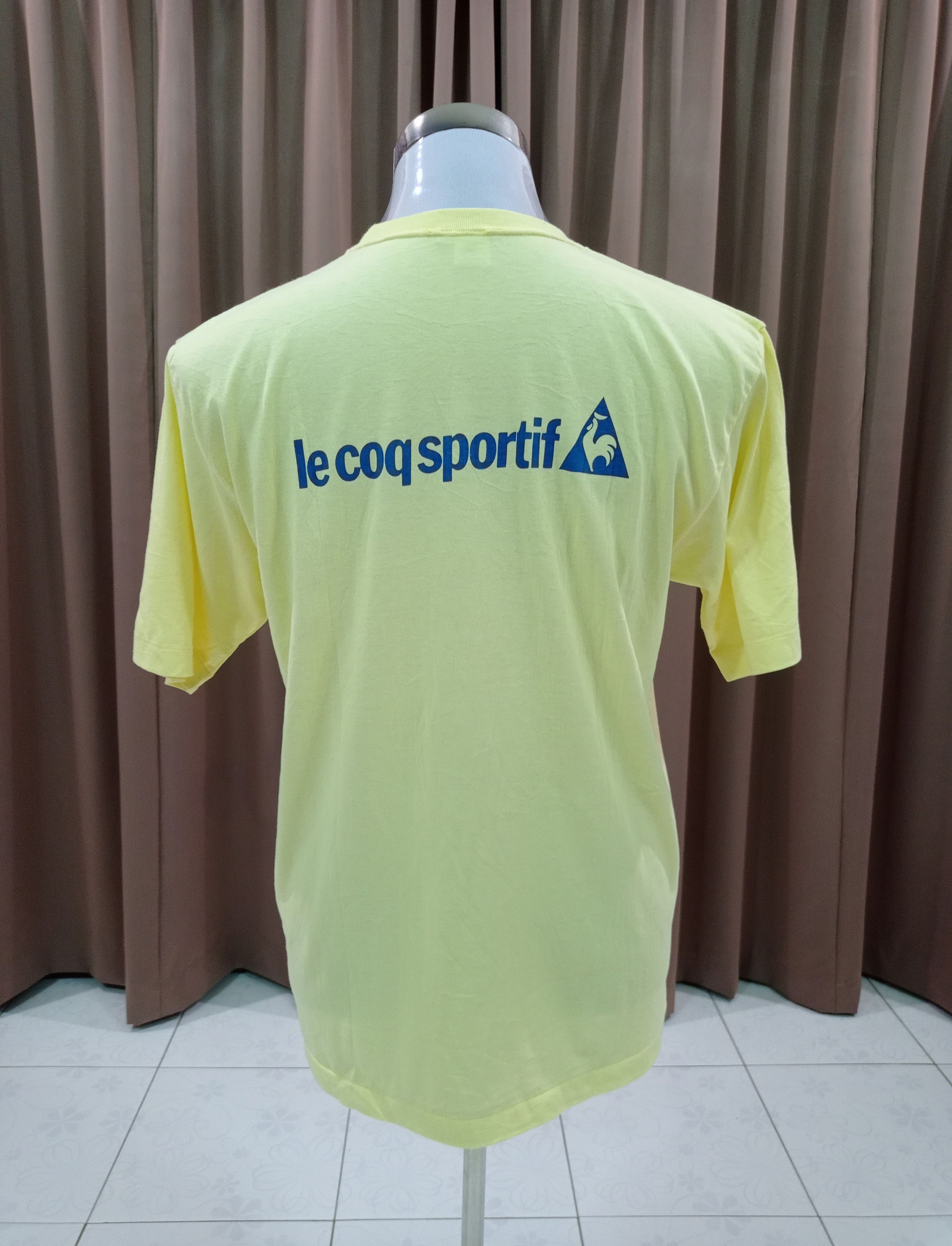 Le Coq Sportif 1992 LE COQ SPORTIF VINTAGE TEE – MADE IN JAPAN Size US L / EU 52-54 / 3 - 3 Thumbnail