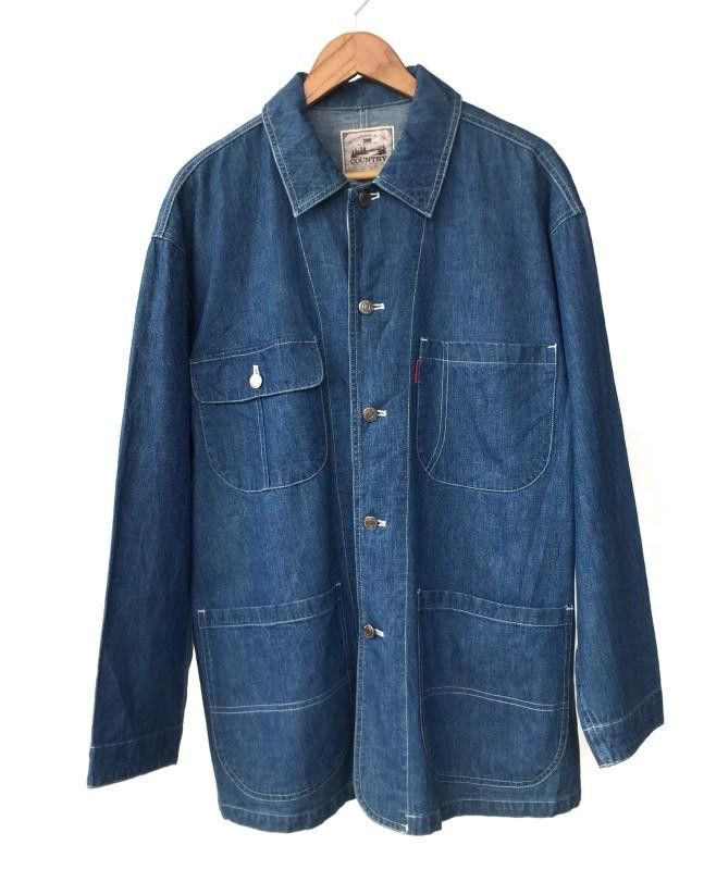 Pooners Indigo Chore Denim Jackets