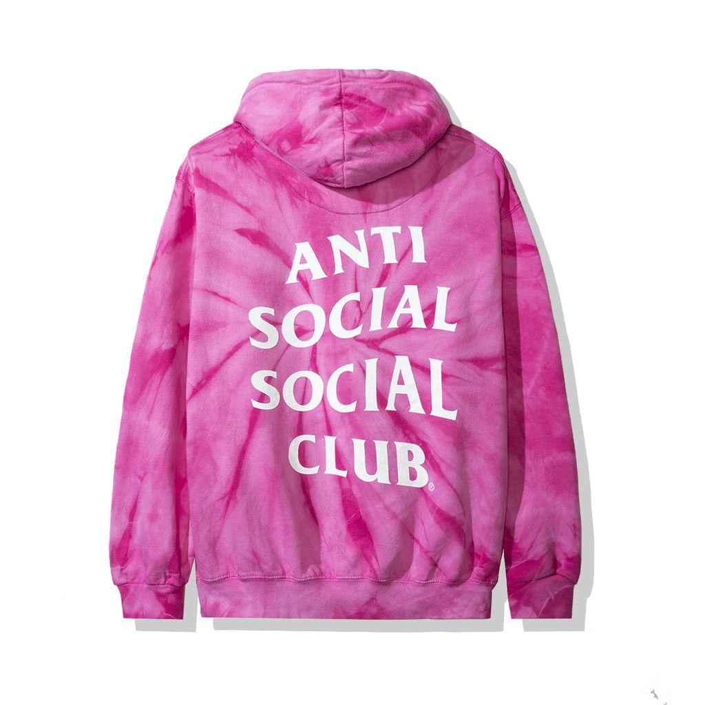 Anti Social Social Club DS White ASSC Laguna Pink Tie Dye Hoodie FTP FOG BAPE KITH Size US XXL / EU 58 / 5 - 3 Thumbnail