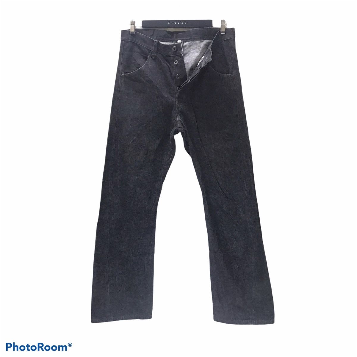 Japanese Brand Goin'on X RUPERT Black Denim Engineered Jeans Flare Size US 33 - 2 Thumbnail