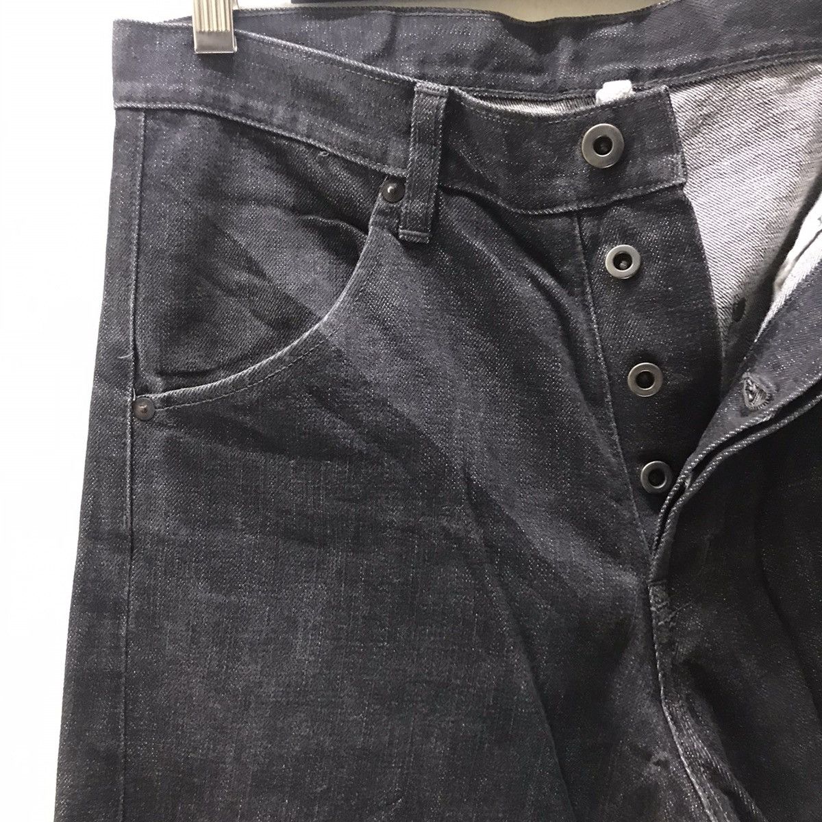 Japanese Brand Goin'on X RUPERT Black Denim Engineered Jeans Flare Size US 33 - 5 Thumbnail