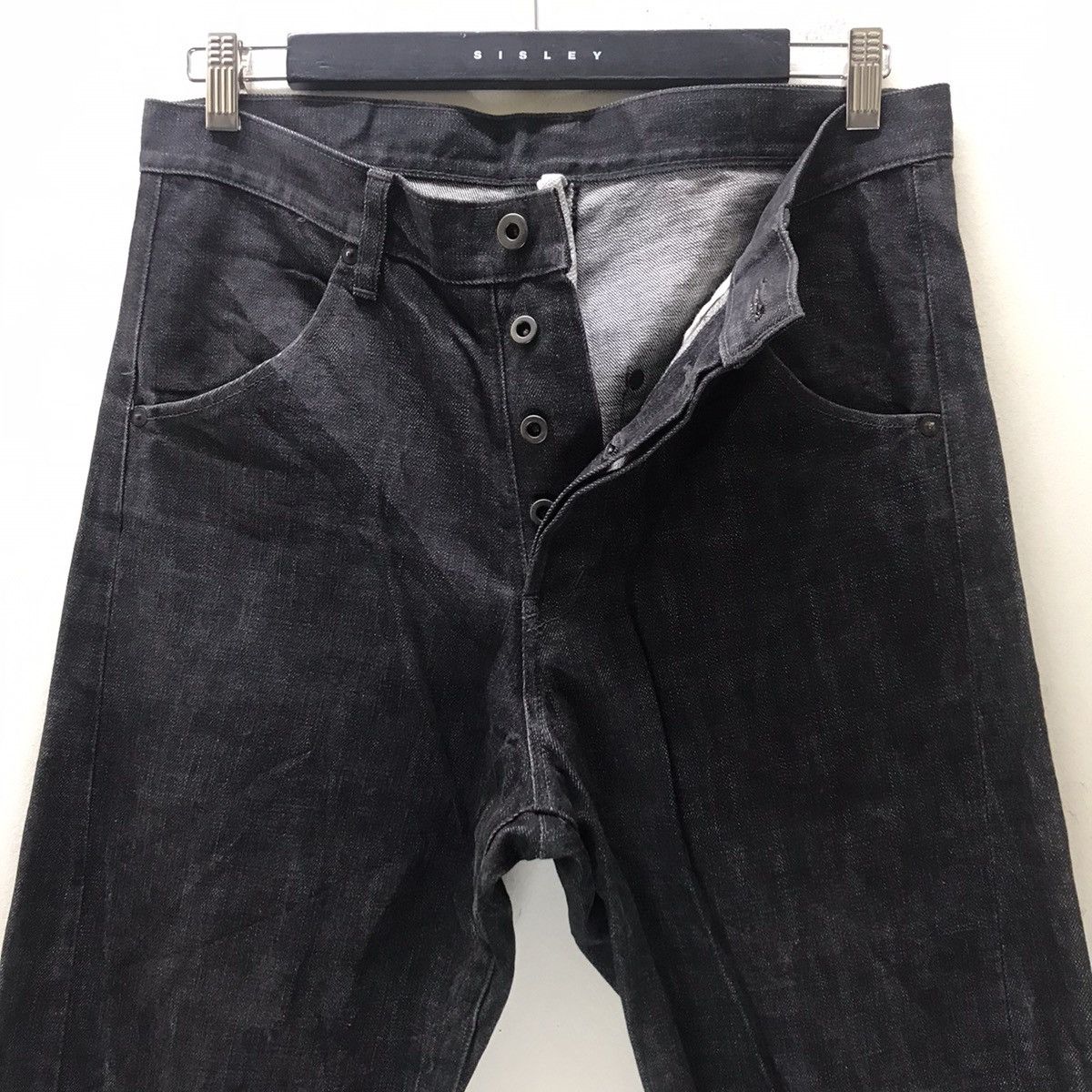 Japanese Brand Goin'on X RUPERT Black Denim Engineered Jeans Flare Size US 33 - 4 Thumbnail