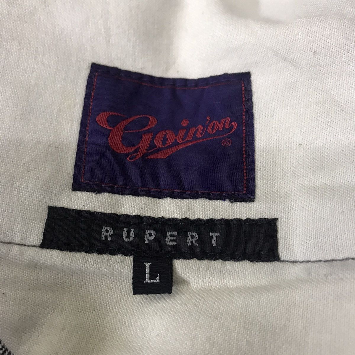 Japanese Brand Goin'on X RUPERT Black Denim Engineered Jeans Flare Size US 33 - 18 Thumbnail