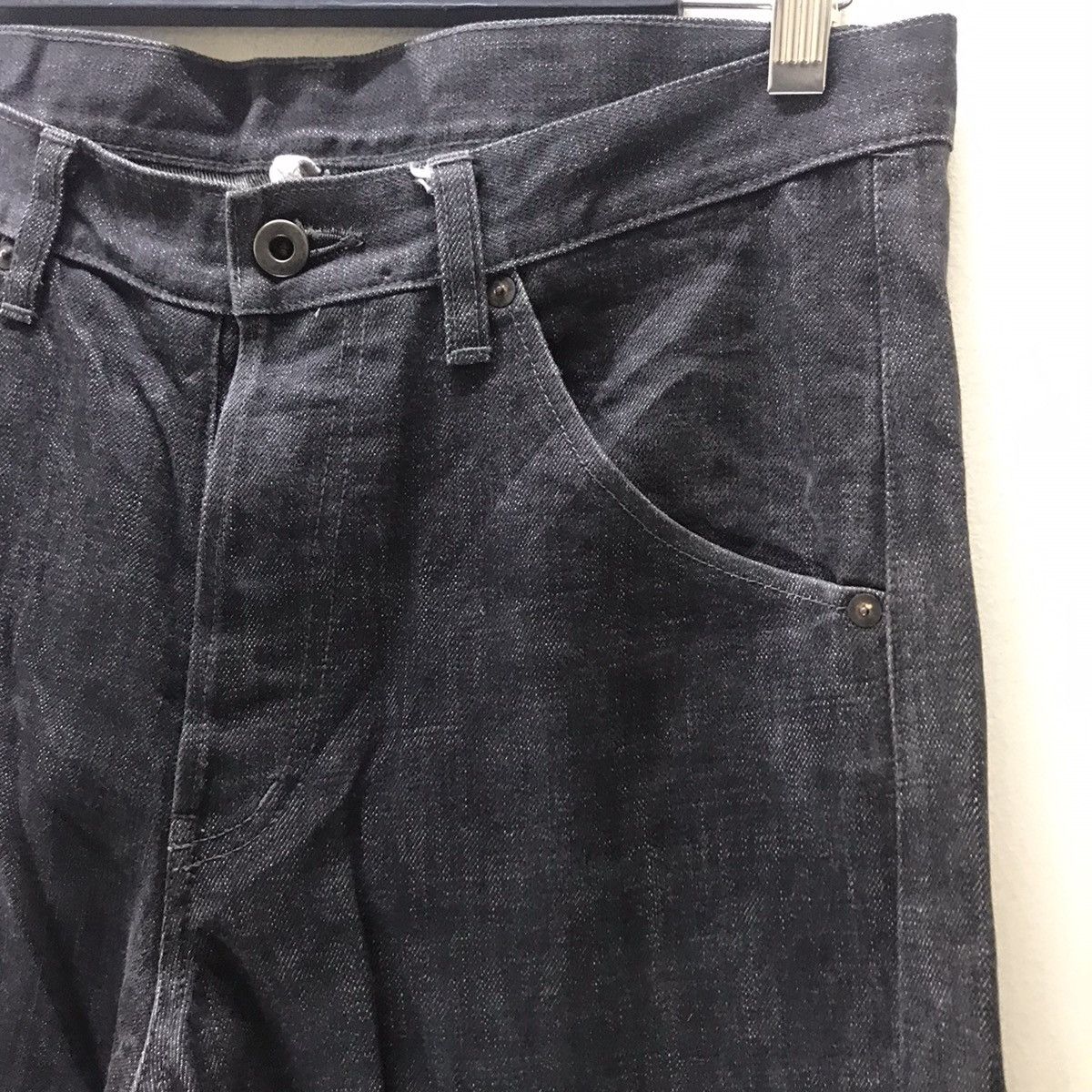 Japanese Brand Goin'on X RUPERT Black Denim Engineered Jeans Flare Size US 33 - 6 Thumbnail