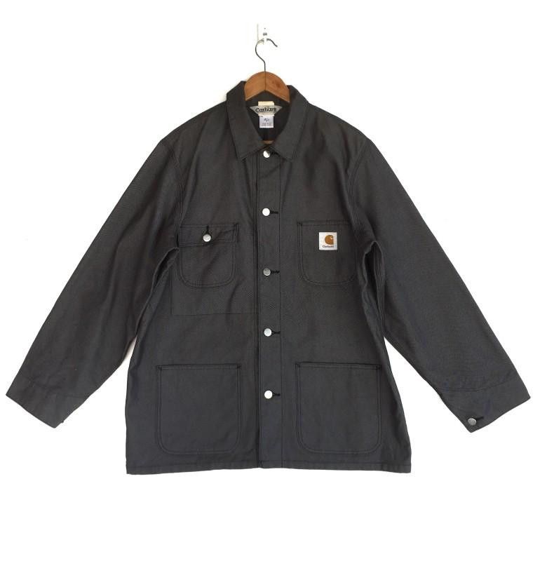 Carhartt × Carhartt Wip 🔥Vintage Carhatt Chore Grey Workwear Denim🔥 Size US M / EU 48-50 / 2 - 1 Thumbnail