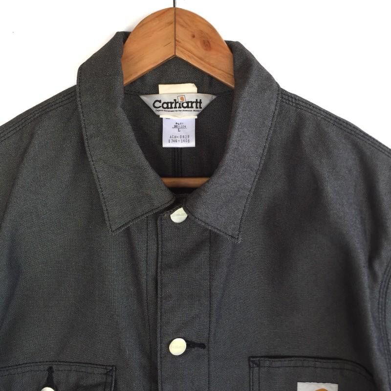 Carhartt × Carhartt Wip 🔥Vintage Carhatt Chore Grey Workwear Denim🔥 Size US M / EU 48-50 / 2 - 5 Thumbnail