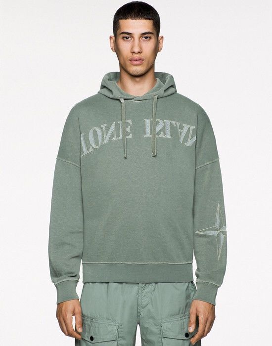 Stone Island 'OLD' DYE TREATMENT HOODIE | Grailed