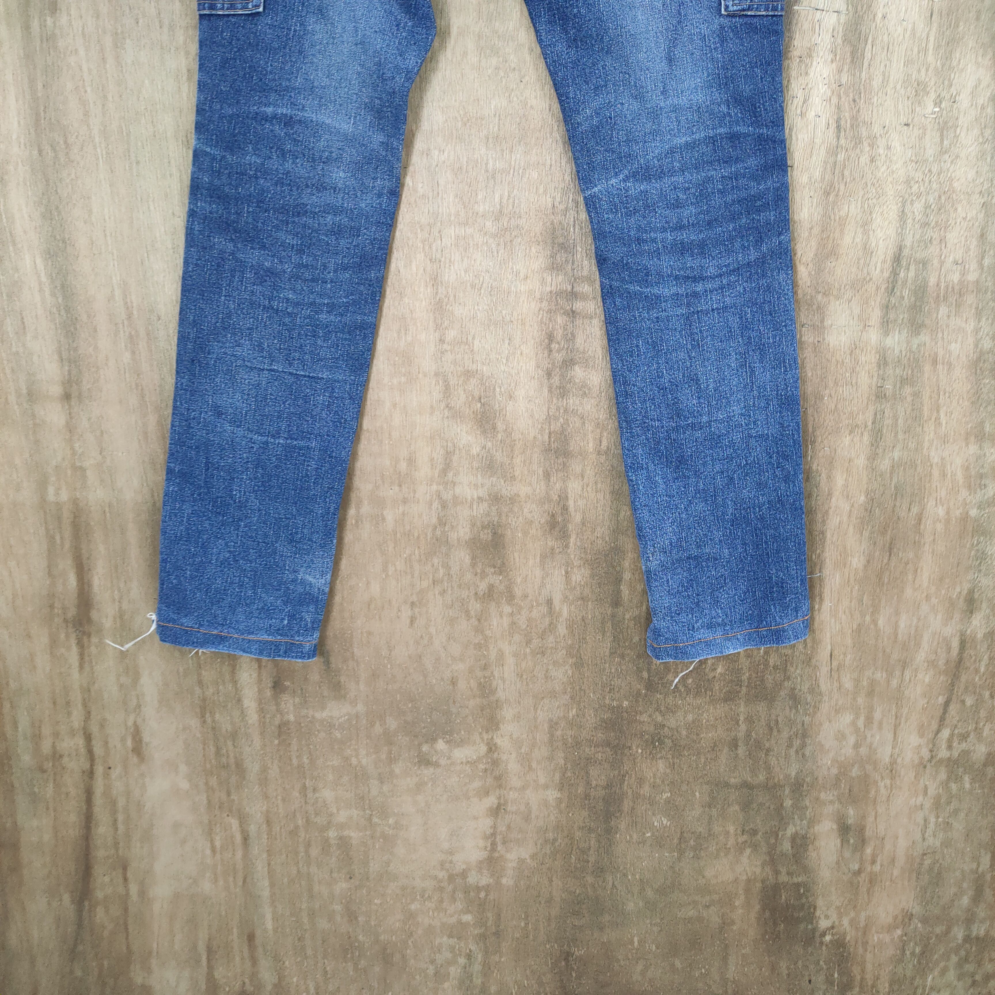Japanese Brand × Jean ROMANTIC MOCHA DENIM JEANS CARGO PANTS Size US 26 / EU 42 - 11 Thumbnail