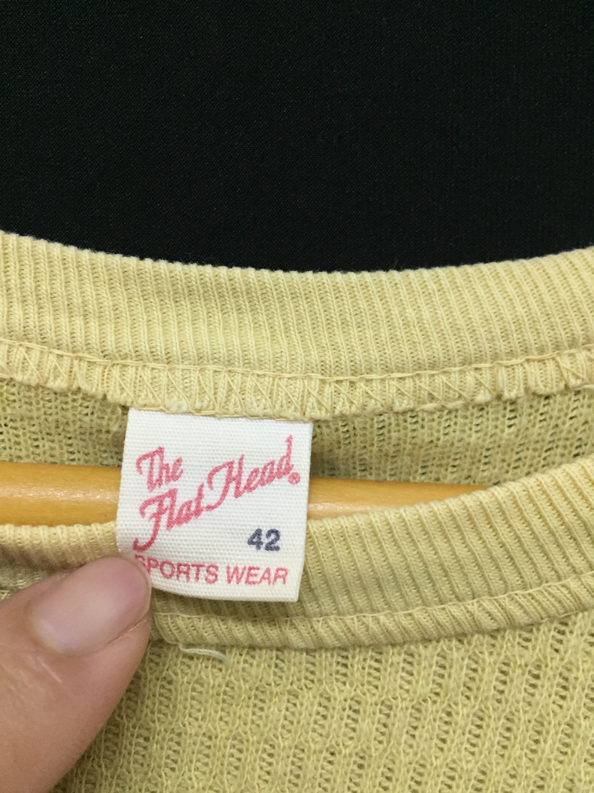 Japanese Brand × Orslow × The Flat Head 90's The Flat Head Wafer Knit long sleeve shirt Size US M / EU 48-50 / 2 - 10 Thumbnail