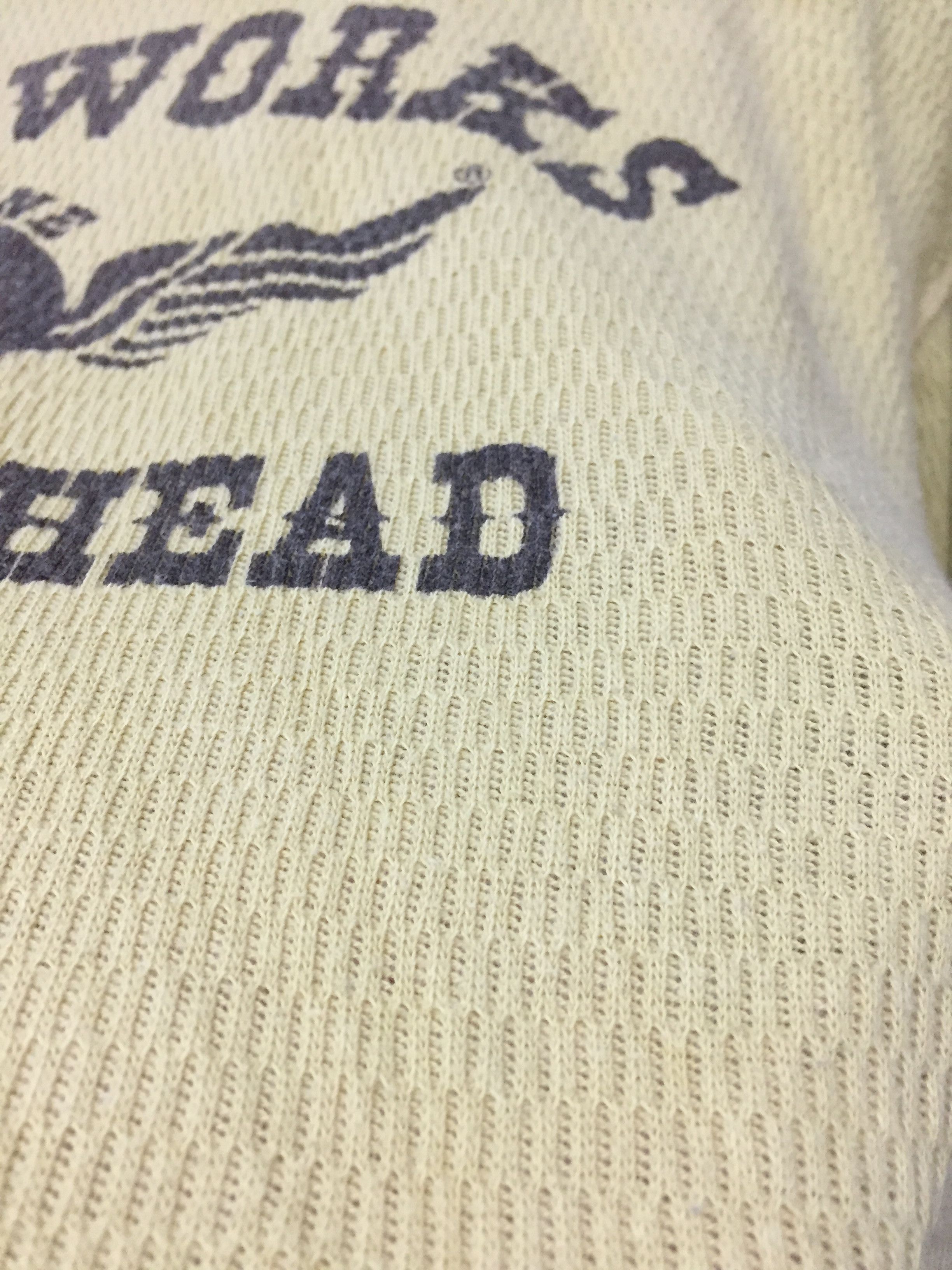 Japanese Brand × Orslow × The Flat Head 90's The Flat Head Wafer Knit long sleeve shirt Size US M / EU 48-50 / 2 - 6 Thumbnail