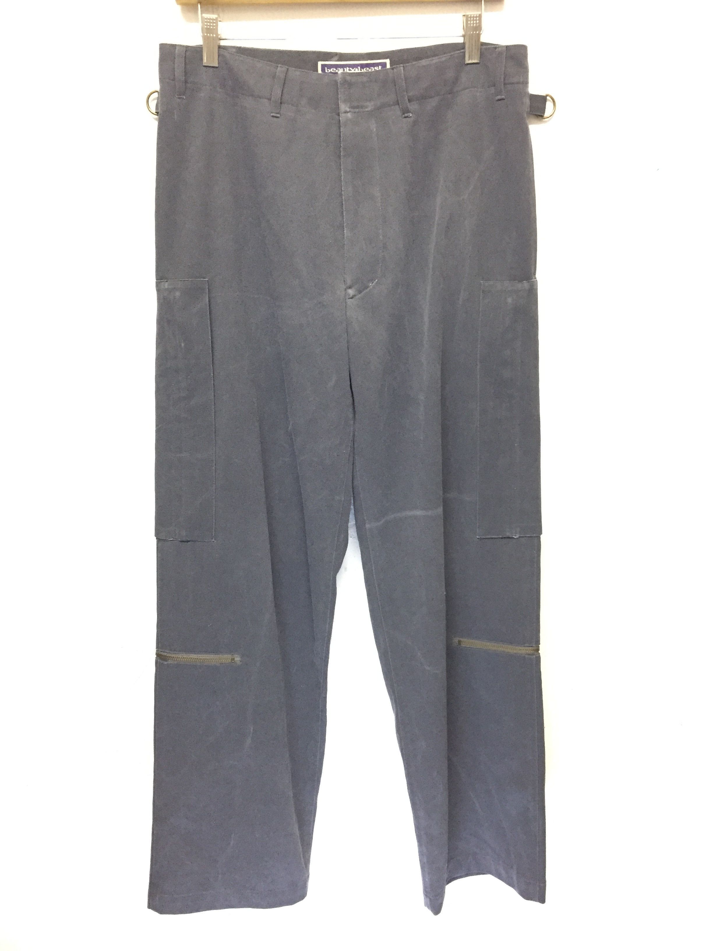 Beauty Beast 2002 Beauty Beast Cyberpunk pants big pocket cargos Size US 31 - 2 Thumbnail