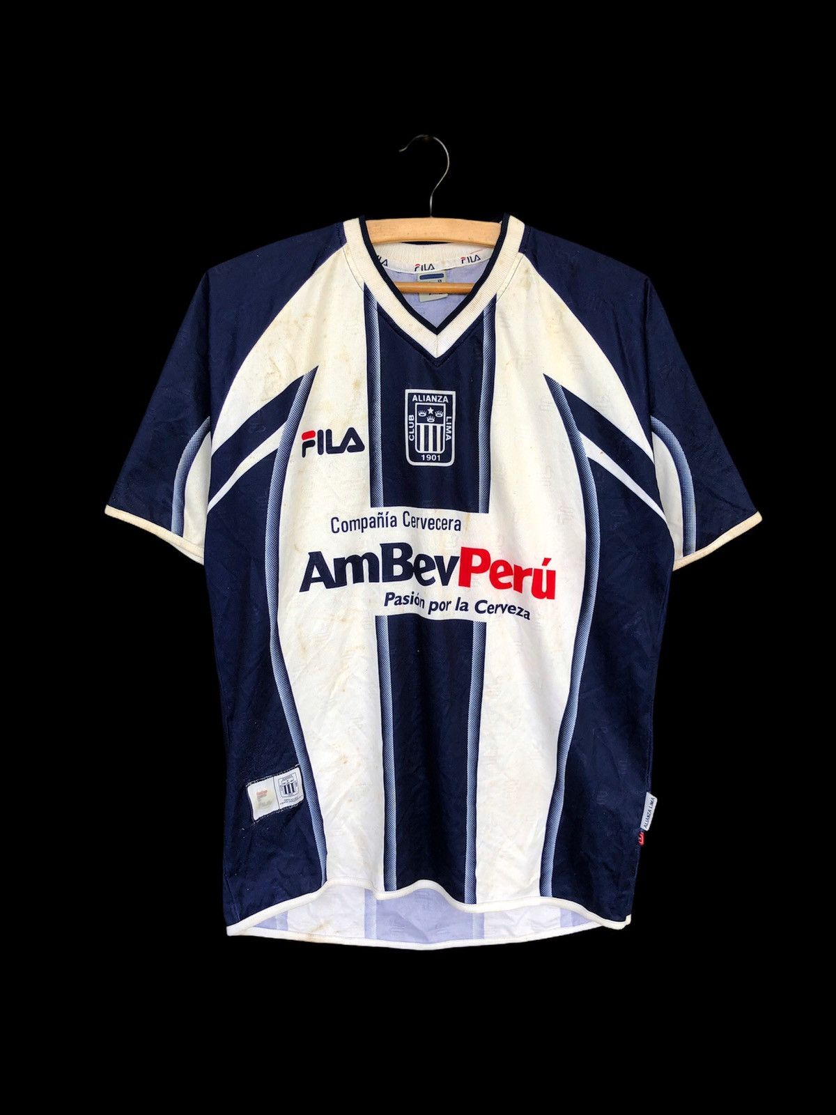 RARE🔥2004/05 Alianza Lima Peru Fila Home Jersey