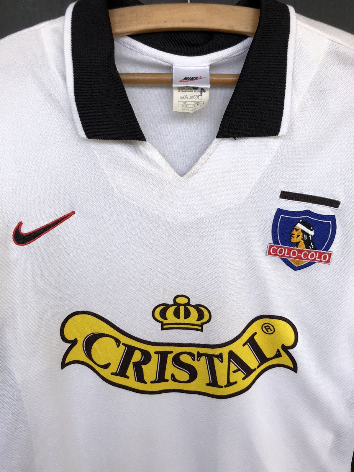 Nike RARE🔥1997-99 Camiseta Colo Colo Nike Home Jersey Size US L / EU 52-54 / 3 - 2 Thumbnail