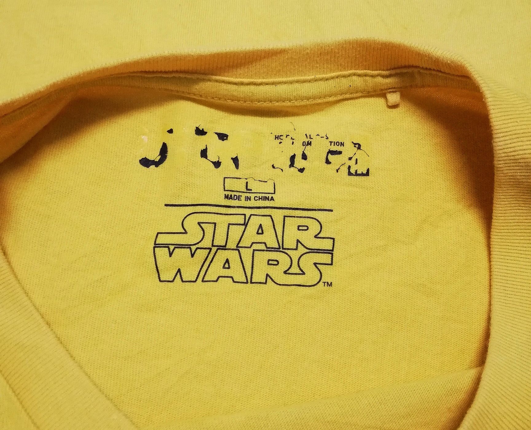 Star Wars Star Wars Yonkoma 2015 UTGP Shirts Large Yellow Colour Size US L / EU 52-54 / 3 - 6 Thumbnail