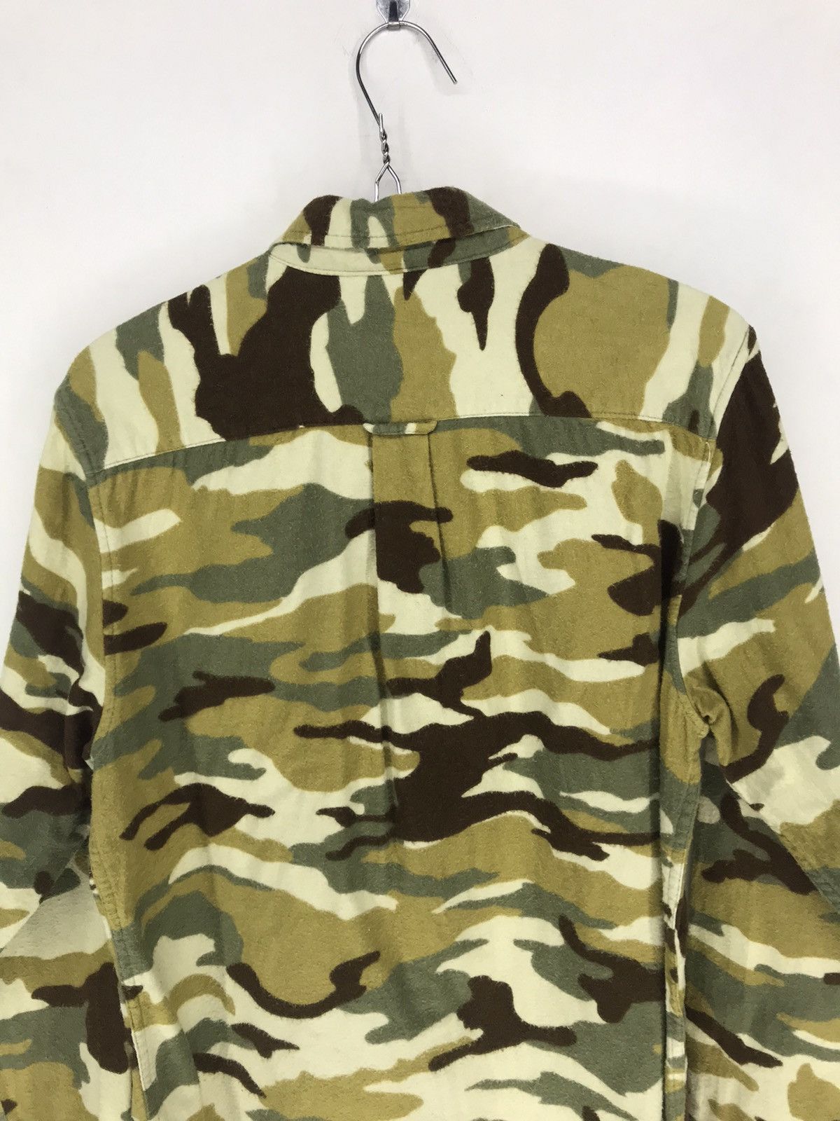 Browny Camouflage Button Up Shirt