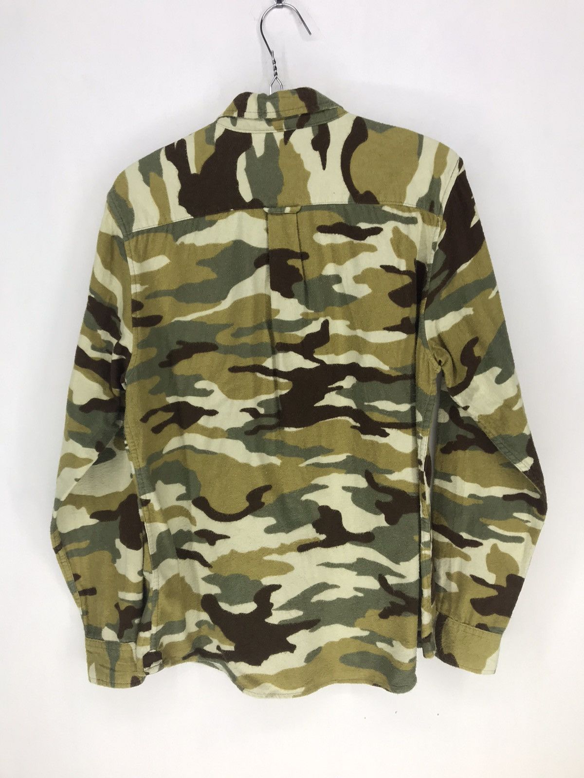 Browny Camouflage Button Up Shirt