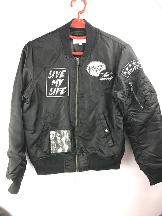 Rock Band BAYCREST BOMBER JACKET WITH MANY PATCHES | Grailed