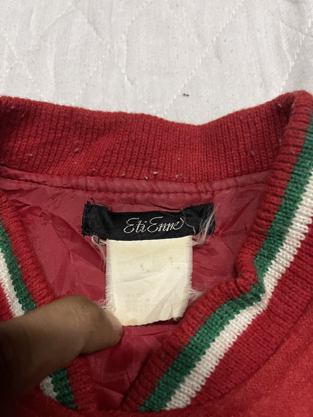 Japanese Brand Liverpool Patch Etienne Varsity Jacket Anne Slot Size US L / EU 52-54 / 3 - 9 Thumbnail