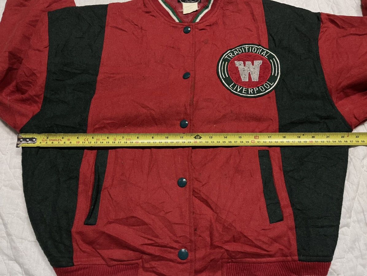 Japanese Brand Liverpool Patch Etienne Varsity Jacket Anne Slot Size US L / EU 52-54 / 3 - 3 Thumbnail