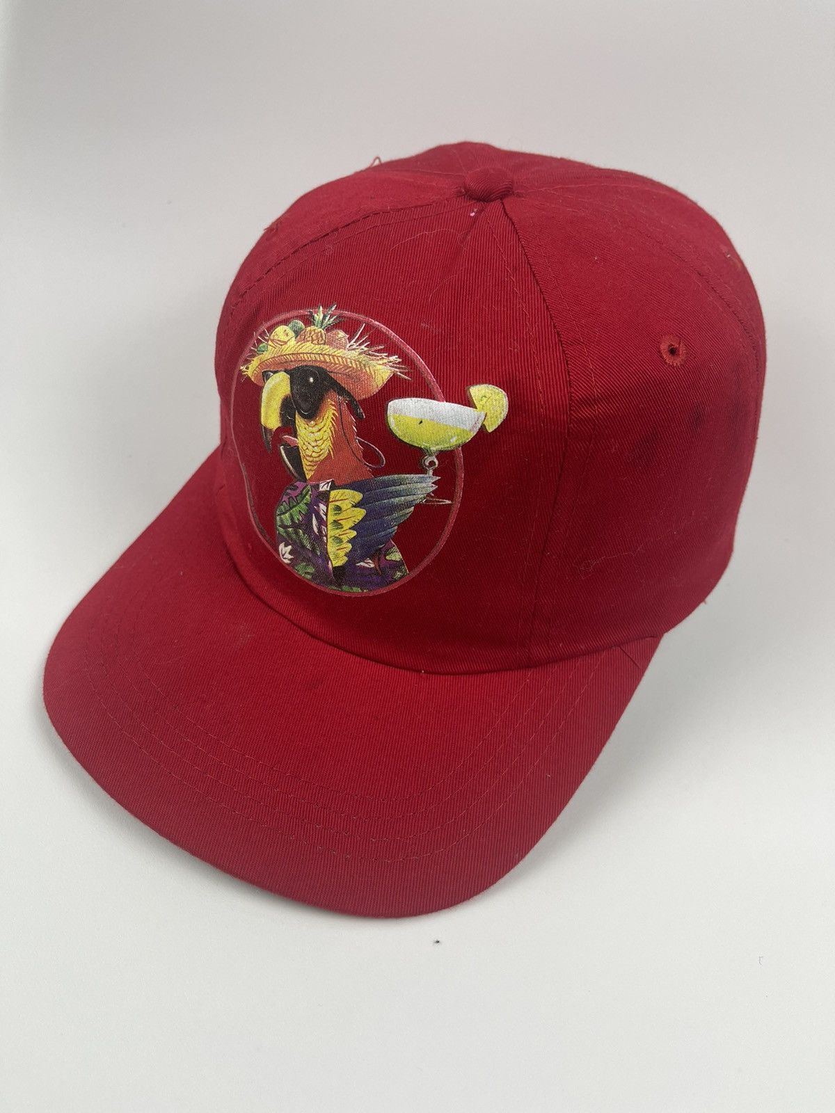 If Six Was Nine Red Parrot Animal Hat Size ONE SIZE - 1 Thumbnail