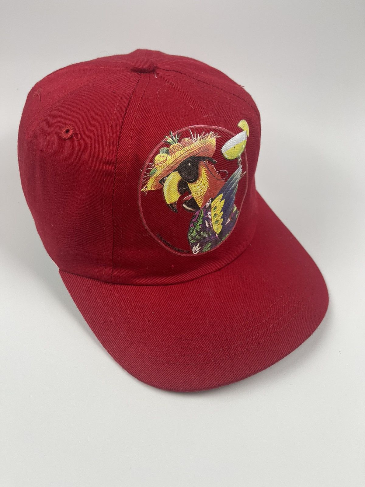 If Six Was Nine Red Parrot Animal Hat Size ONE SIZE - 3 Thumbnail