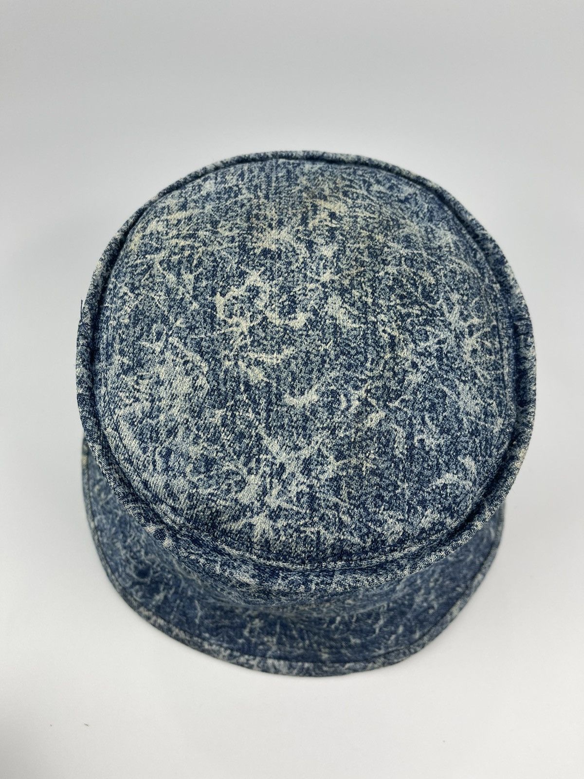 Japanese Brand Vintage Bucket Light Wash Acid Hat Size ONE SIZE - 3 Thumbnail