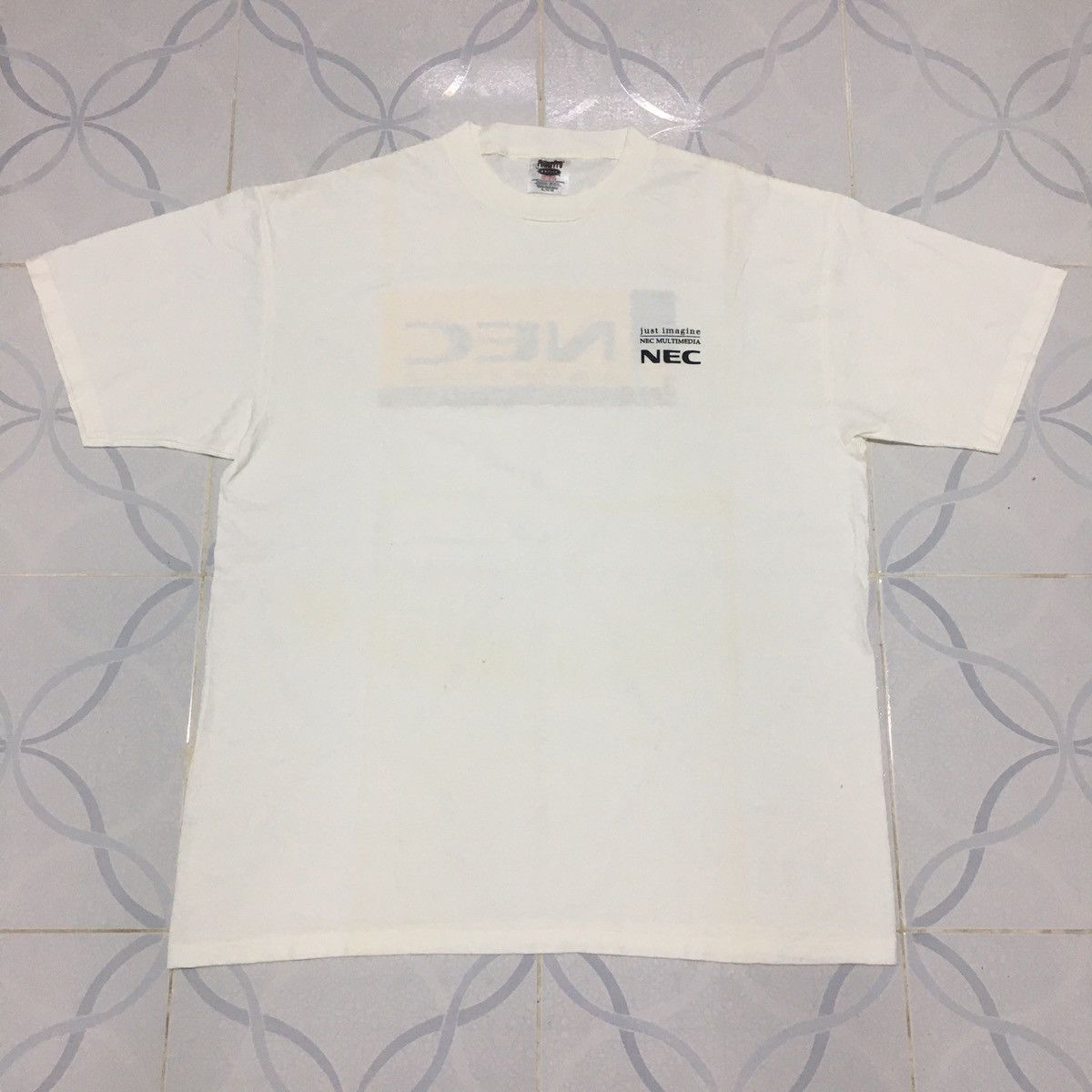 Vintage Rare‼️🔥Vintage Promo NEC MULTIMEDIA Big Logo T-Shirt Size US L / EU 52-54 / 3 - 4 Thumbnail