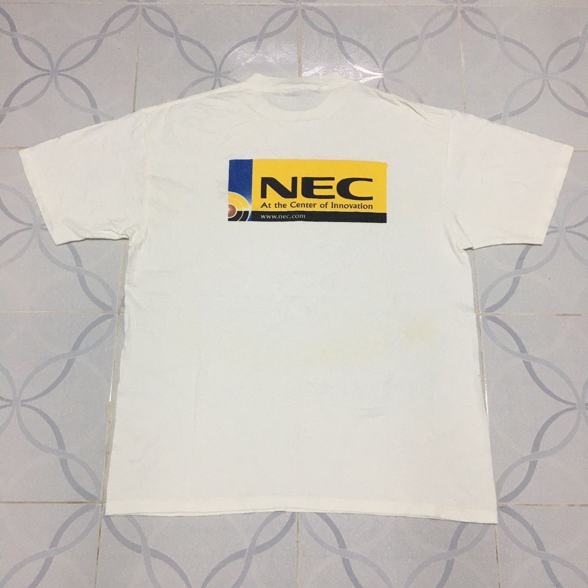 Vintage Rare‼️🔥Vintage Promo NEC MULTIMEDIA Big Logo T-Shirt Size US L / EU 52-54 / 3 - 3 Thumbnail