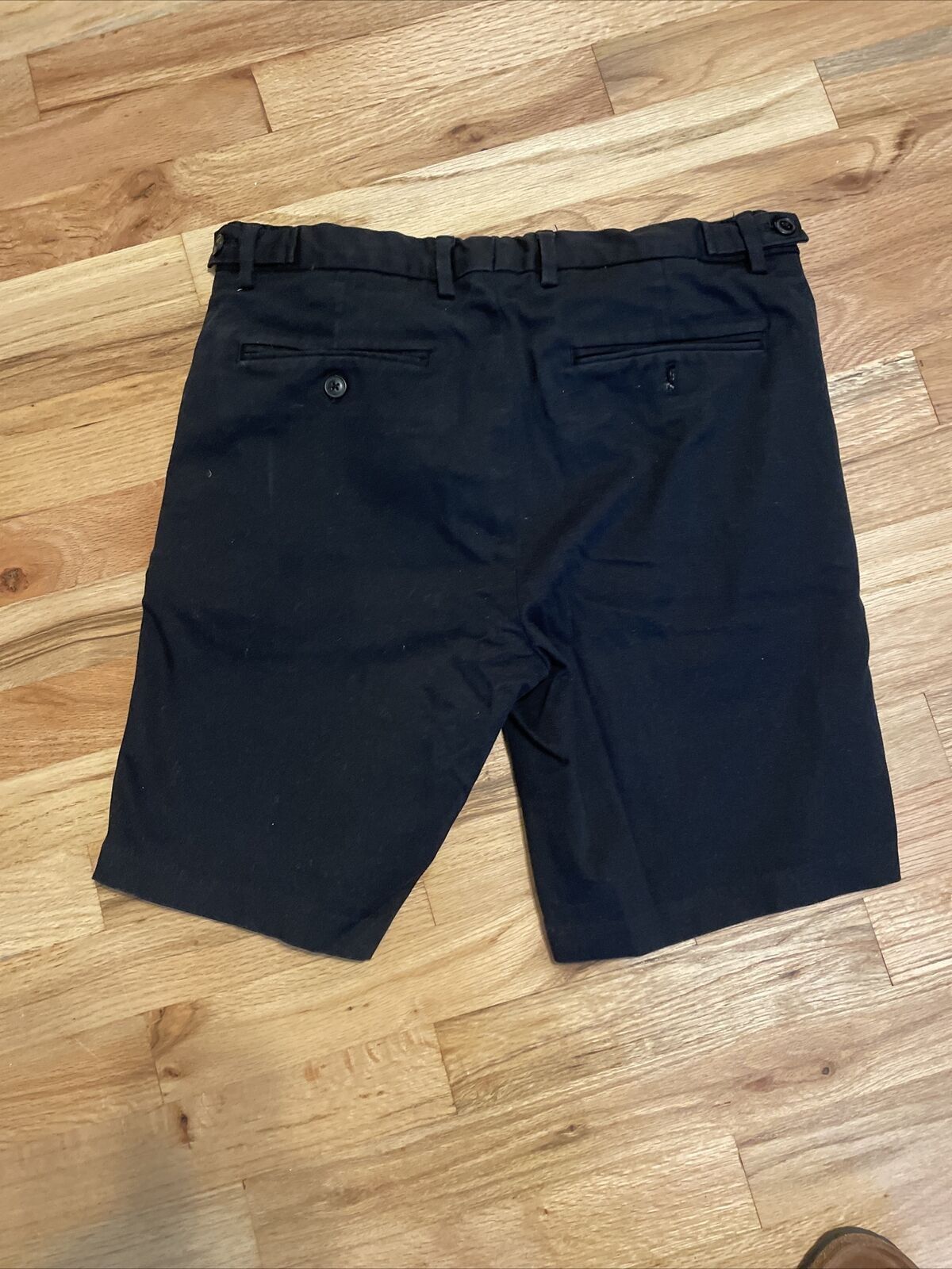 Joe Freshgoods slim 100% Cotton Zip Up Flat Front Bermuda Shorts Size US 32 / EU 48 - 2 Thumbnail