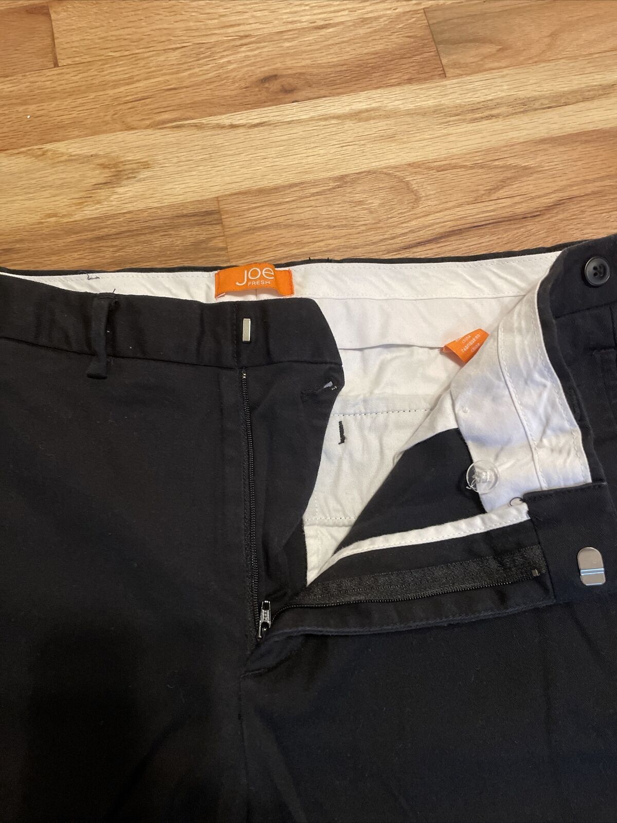 Joe Freshgoods slim 100% Cotton Zip Up Flat Front Bermuda Shorts Size US 32 / EU 48 - 4 Thumbnail