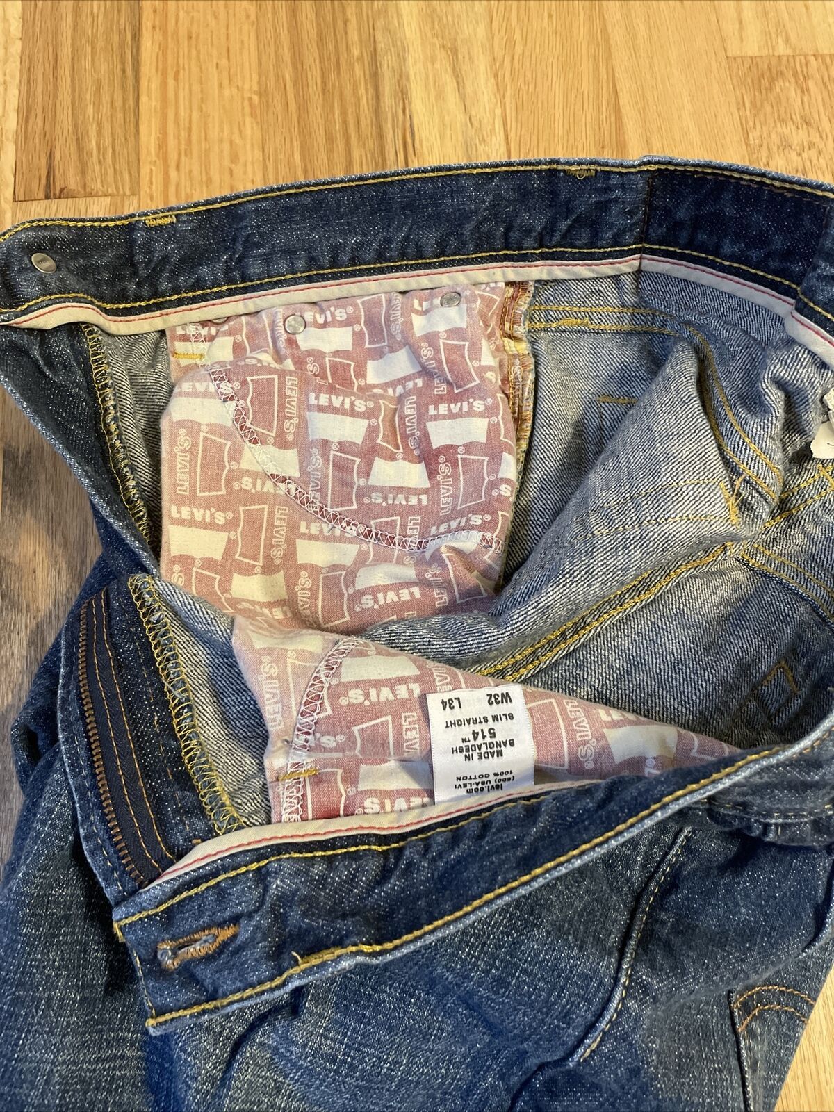 Levi's denim 514 slim straight shorts Size US 32 / EU 48 - 6 Thumbnail