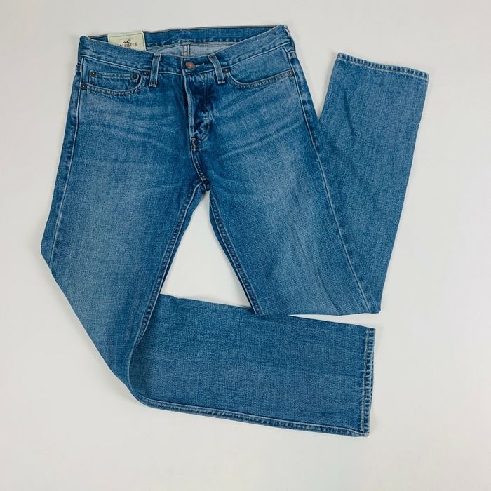 Hollister Hollister Mens Jeans 29 x 32 Blue Straight Leg Med Wash Grailed