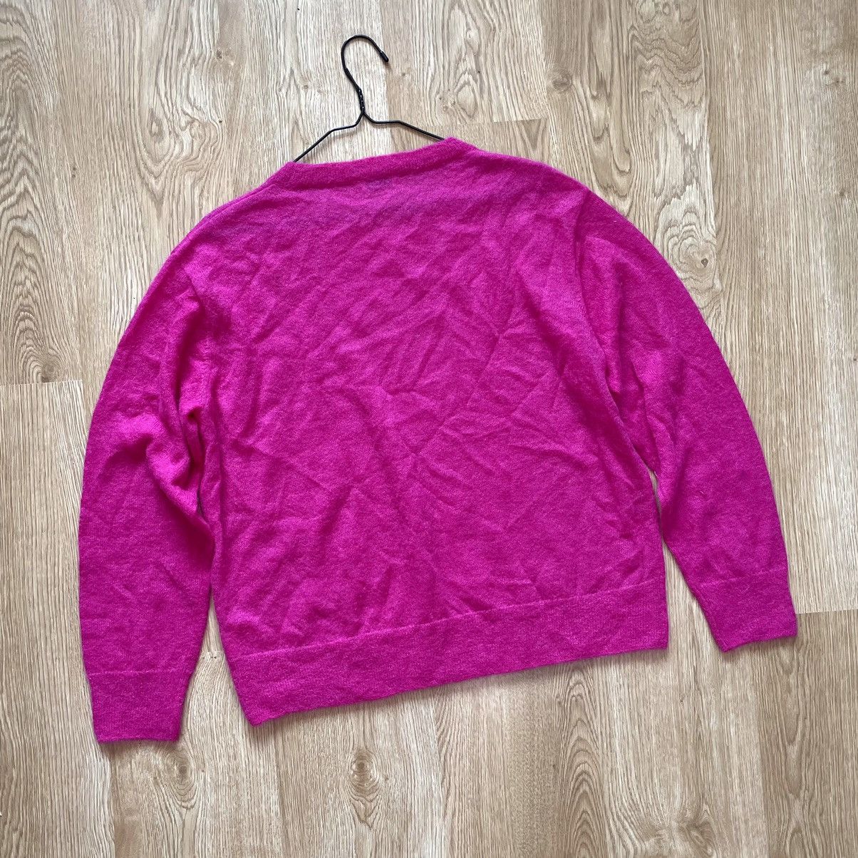 Dries Van Noten RARE Dries Van Noten Mohair Alpaca Wool Pink Knit Sweater Size L / US 10 / IT 46 - 10 Thumbnail