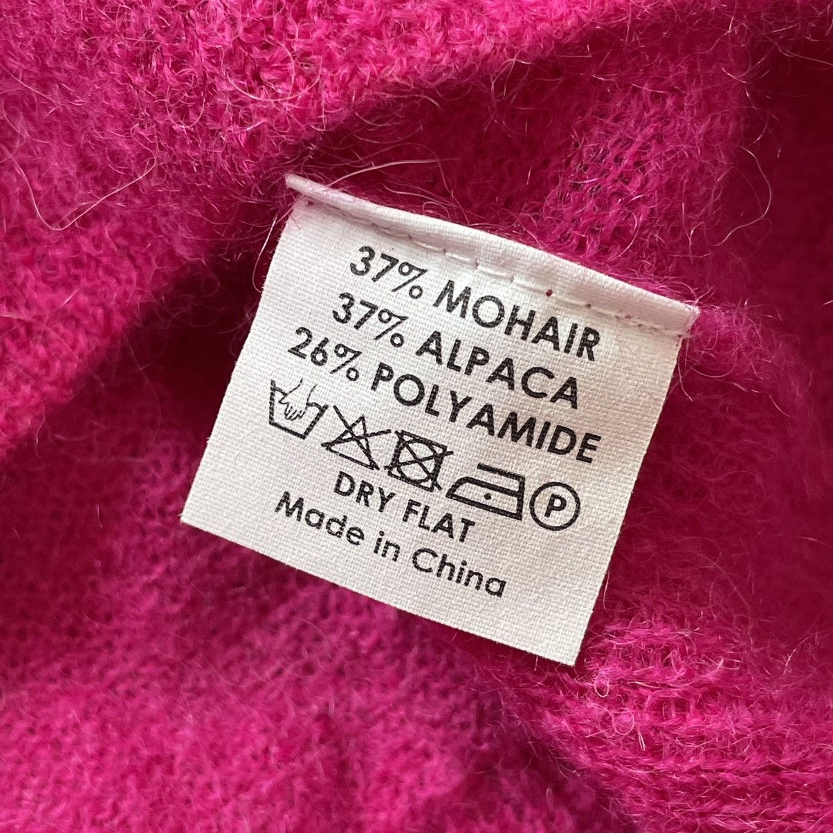 Dries Van Noten RARE Dries Van Noten Mohair Alpaca Wool Pink Knit Sweater Size L / US 10 / IT 46 - 11 Thumbnail
