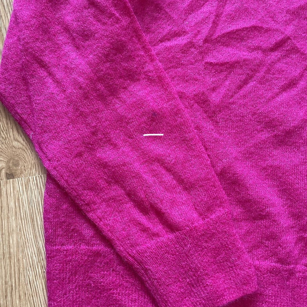Dries Van Noten RARE Dries Van Noten Mohair Alpaca Wool Pink Knit Sweater Size L / US 10 / IT 46 - 8 Thumbnail