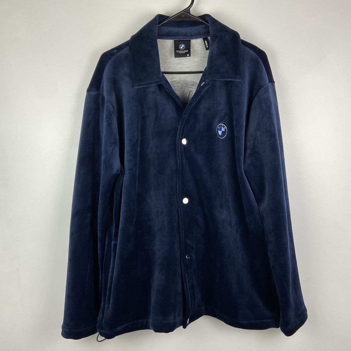 Bmw × Kith KITH x BMW Velour Coaches Jacket (M) | Grailed