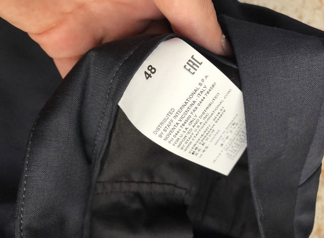 Maison Margiela SZ 48 BRAND NEW MAISON MARGIELA CROPPED PANTS NAVY Size US 31 - 8 Thumbnail