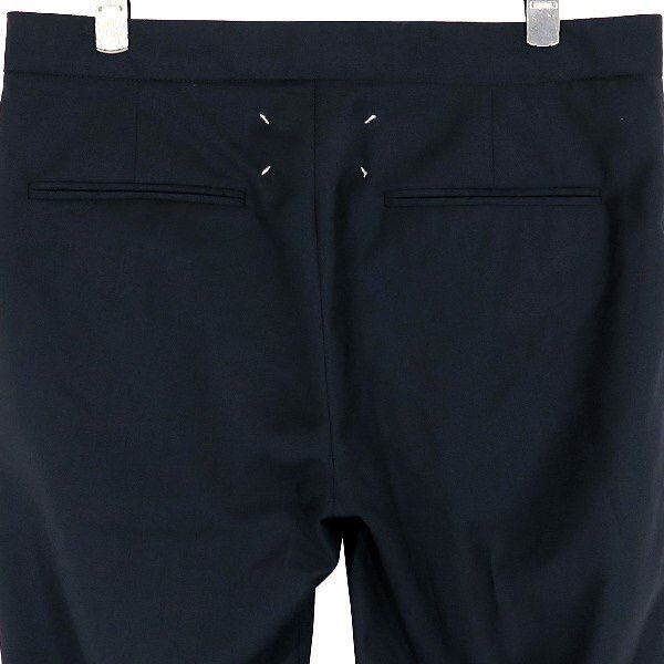 Maison Margiela SZ 48 BRAND NEW MAISON MARGIELA CROPPED PANTS NAVY Size US 31 - 4 Thumbnail