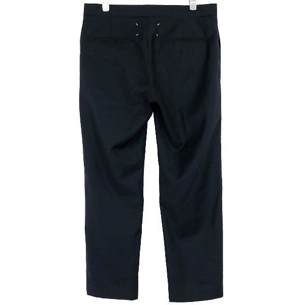 Maison Margiela SZ 48 BRAND NEW MAISON MARGIELA CROPPED PANTS NAVY Size US 31 - 5 Thumbnail