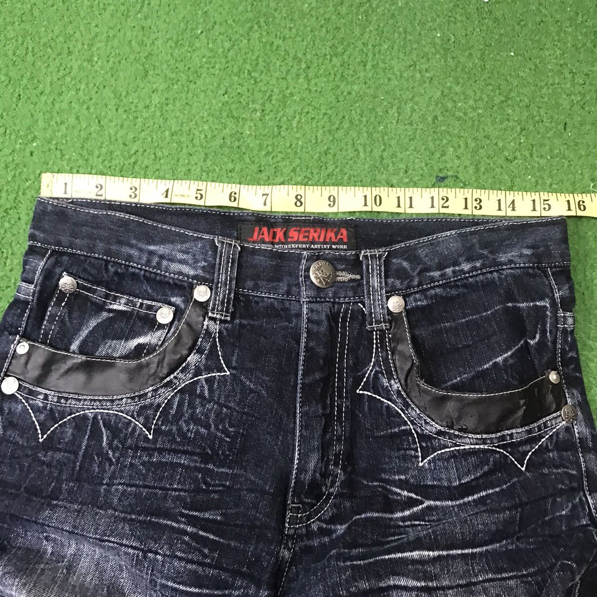 Japanese Brand Japanese Brand Jack Serika Denim Acidwash Jeans Size US 30 / EU 46 - 22 Thumbnail
